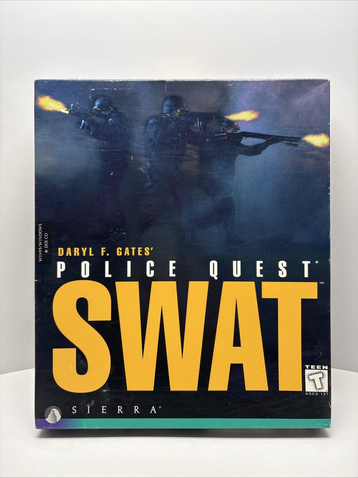 Police Quest: SWAT (1995) Sierra PC CD-ROM Big Box Complete