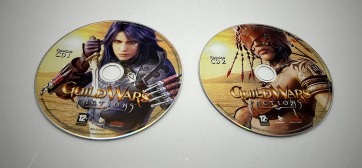 Guild Wars: Factions (PC, 2006) NTSC - French - Discs Only (2)