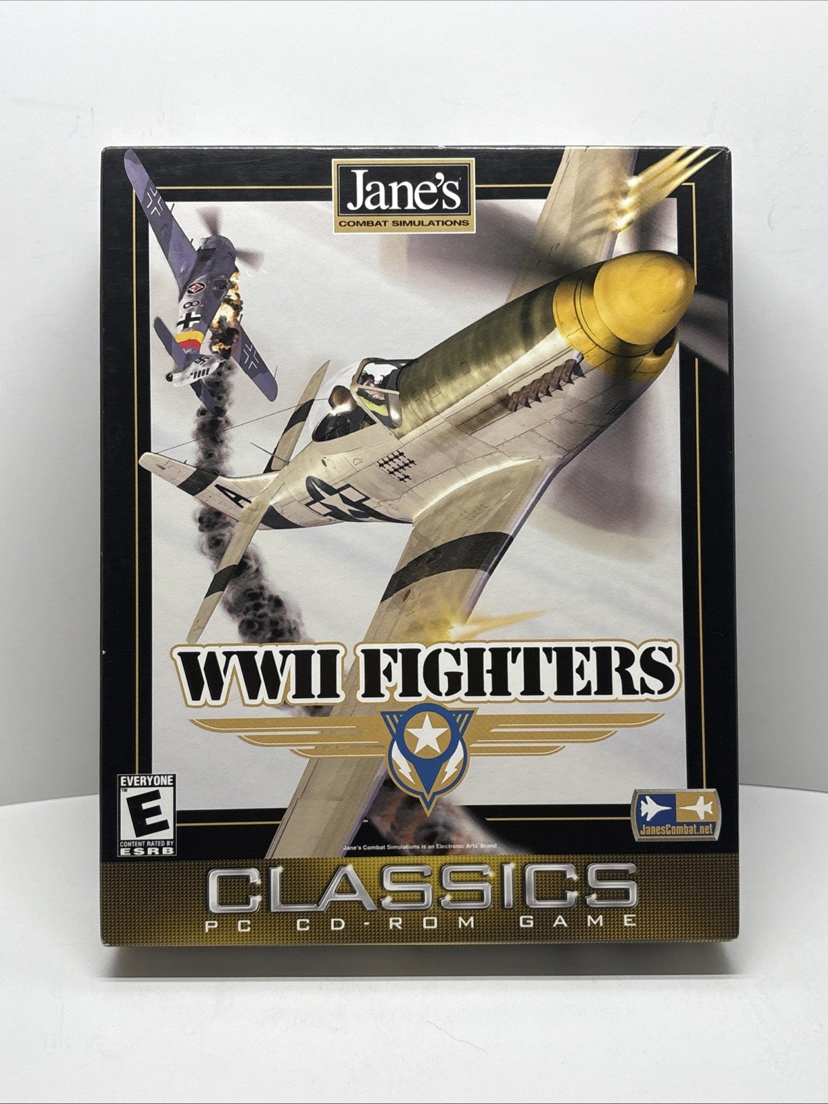 Jane's Combat Simulators WWII Fighters 1999 Big Box PC Game - Classics