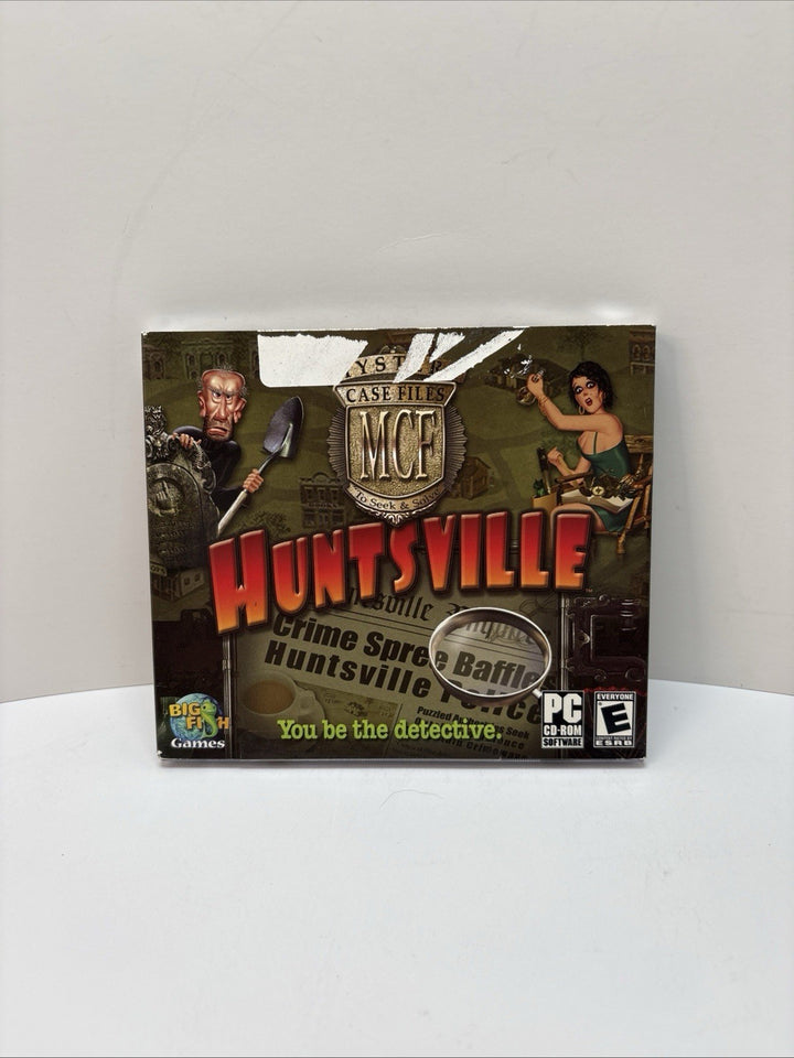 Mystery Case Files (MCF) Huntsville PC CD- 2006