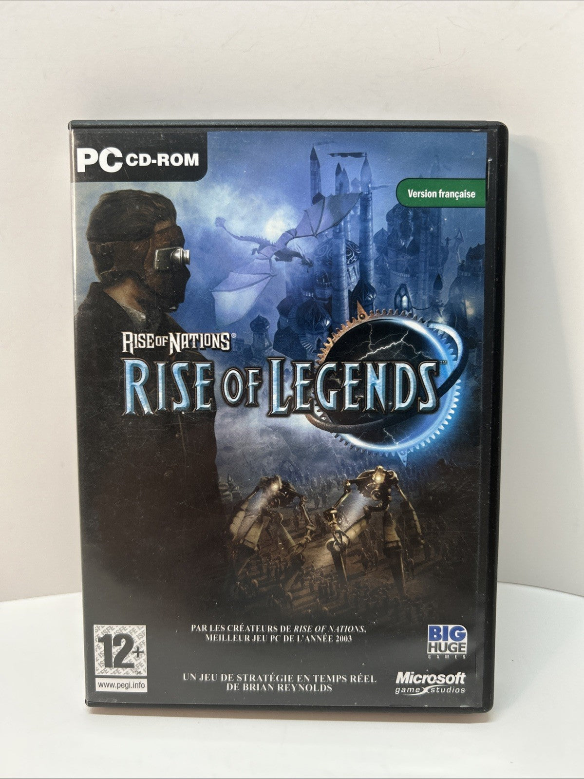 Rise of Nations: Rise of Legends (PC, 2006) 4 Disc Set - French Français