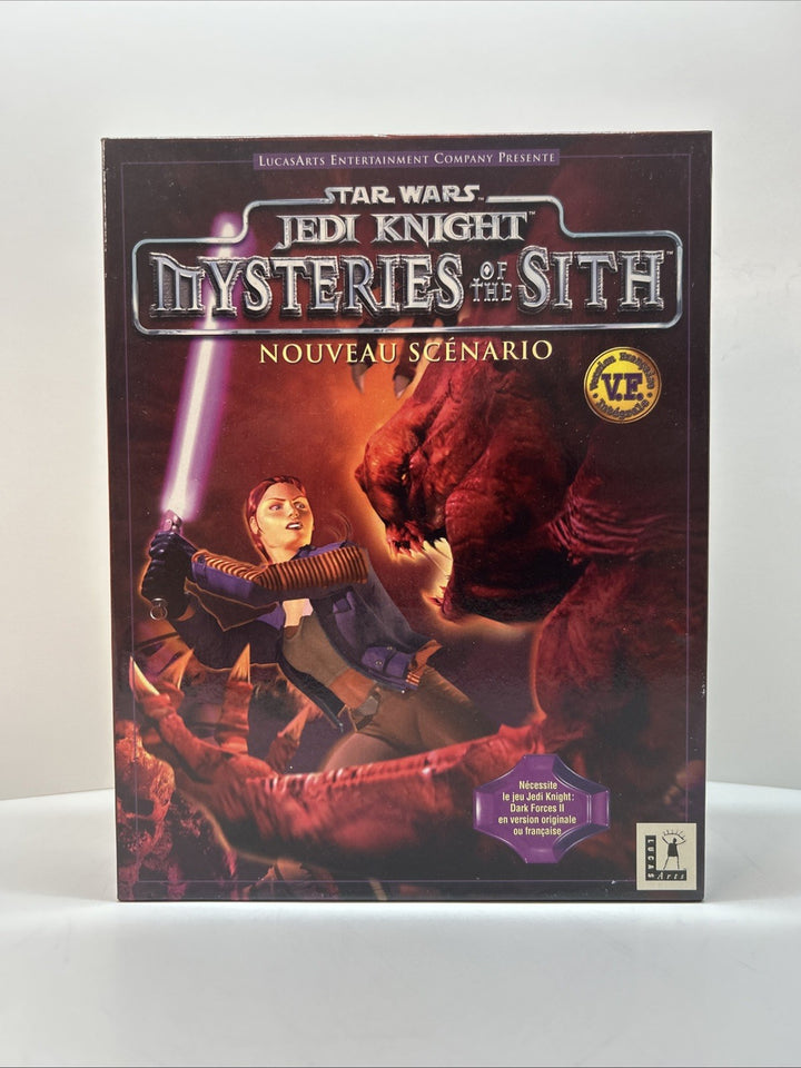 Star Wars Jedi Knight: Mysteries Of The Sith Nouveau Scénario BIG BOX PC -FRENCH