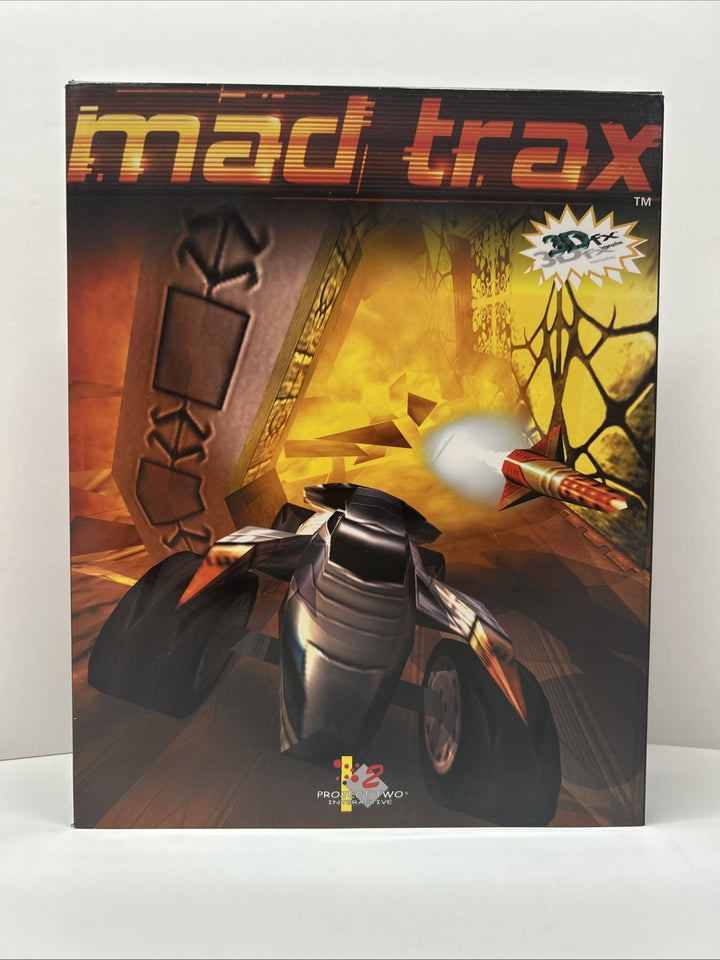 Mad Trax (1998) PC Big Box, CIB, - Language EFIGS - European Version