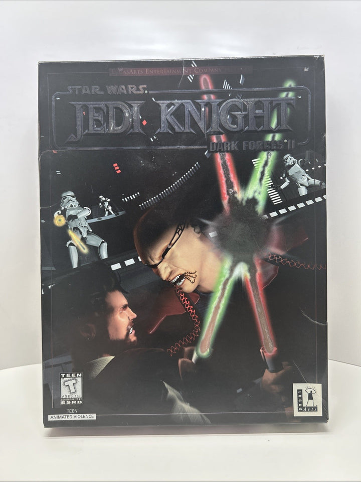 Star Wars Jedi Knight Dark Forces II - Big Box PC CD-Rom 1997 Complete CIB