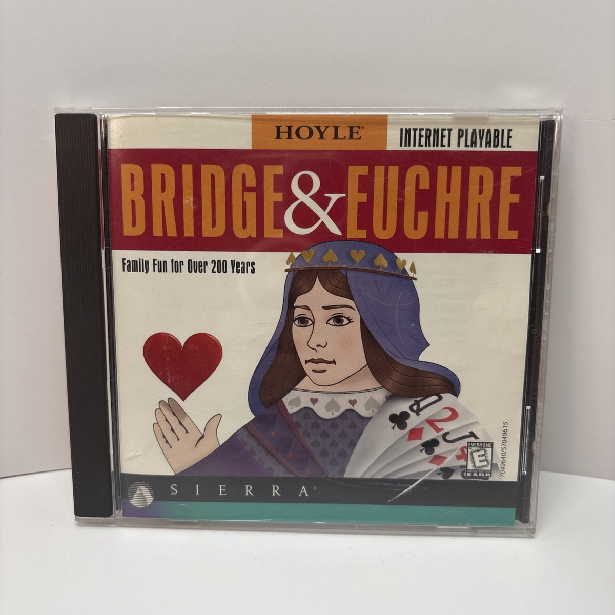Hoyle Bridge & Euchre CD-ROM Game By Sierra 1998 Windows 93/3.1