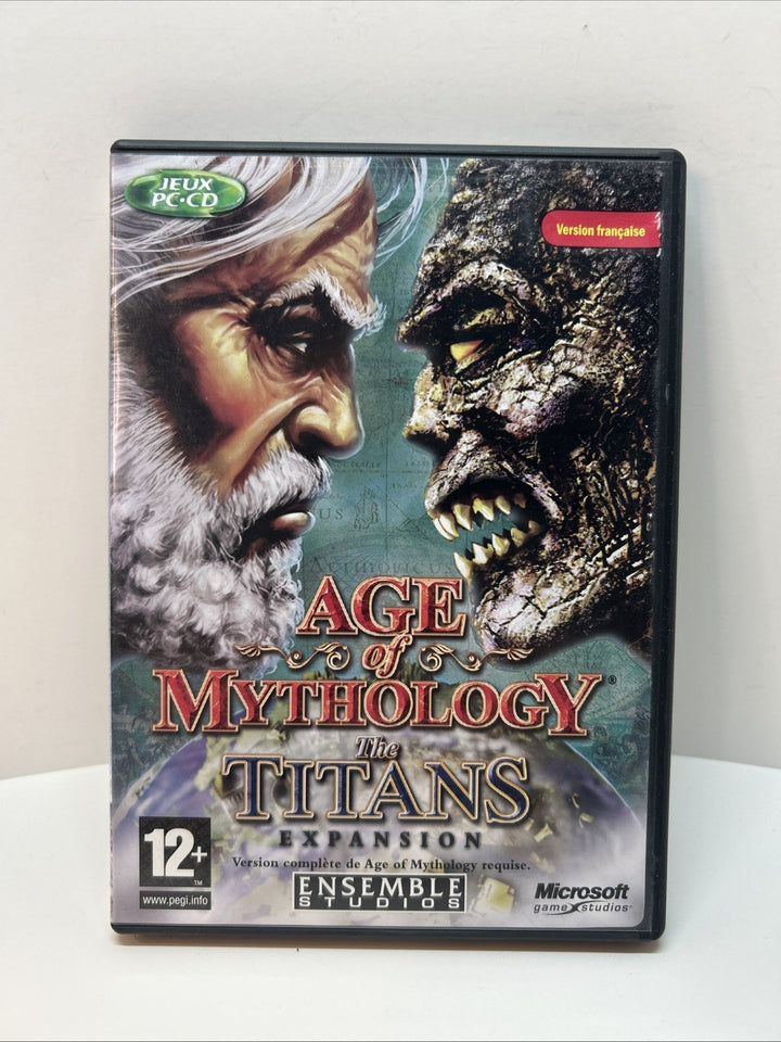 Age of Mythology The Titans Expansion PC CD-ROM French Version