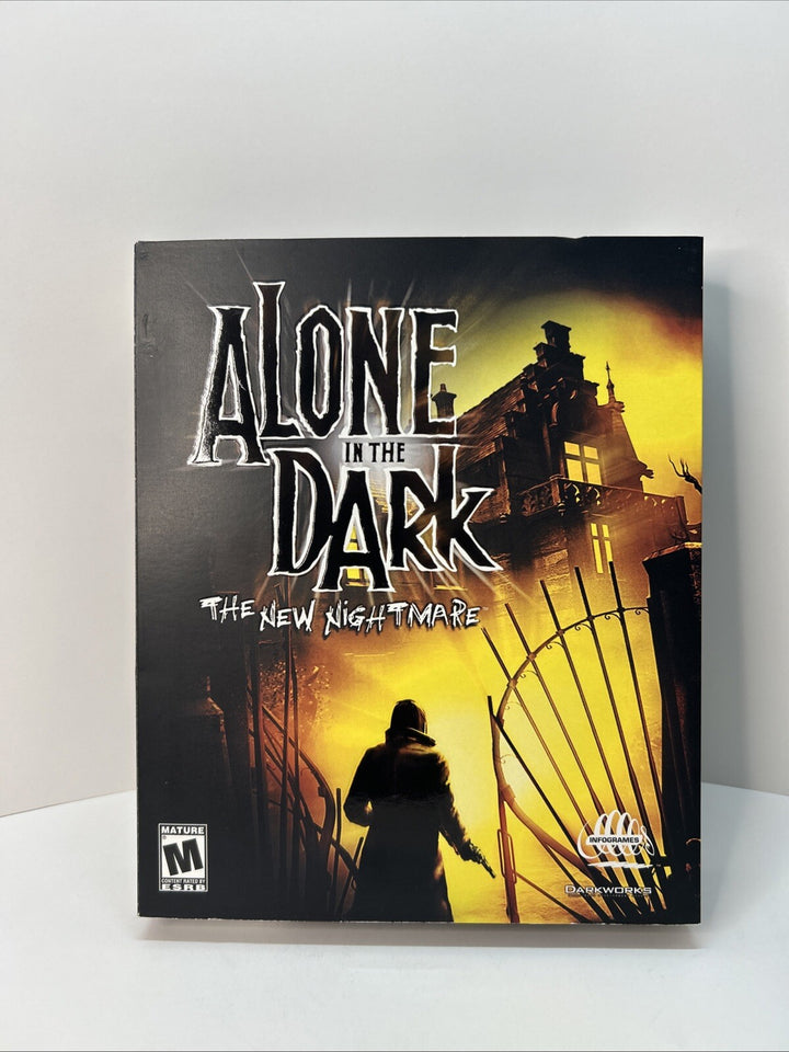 Alone in the Dark The New Nightmare (2001) PC CD-ROM Big Box W/Manual