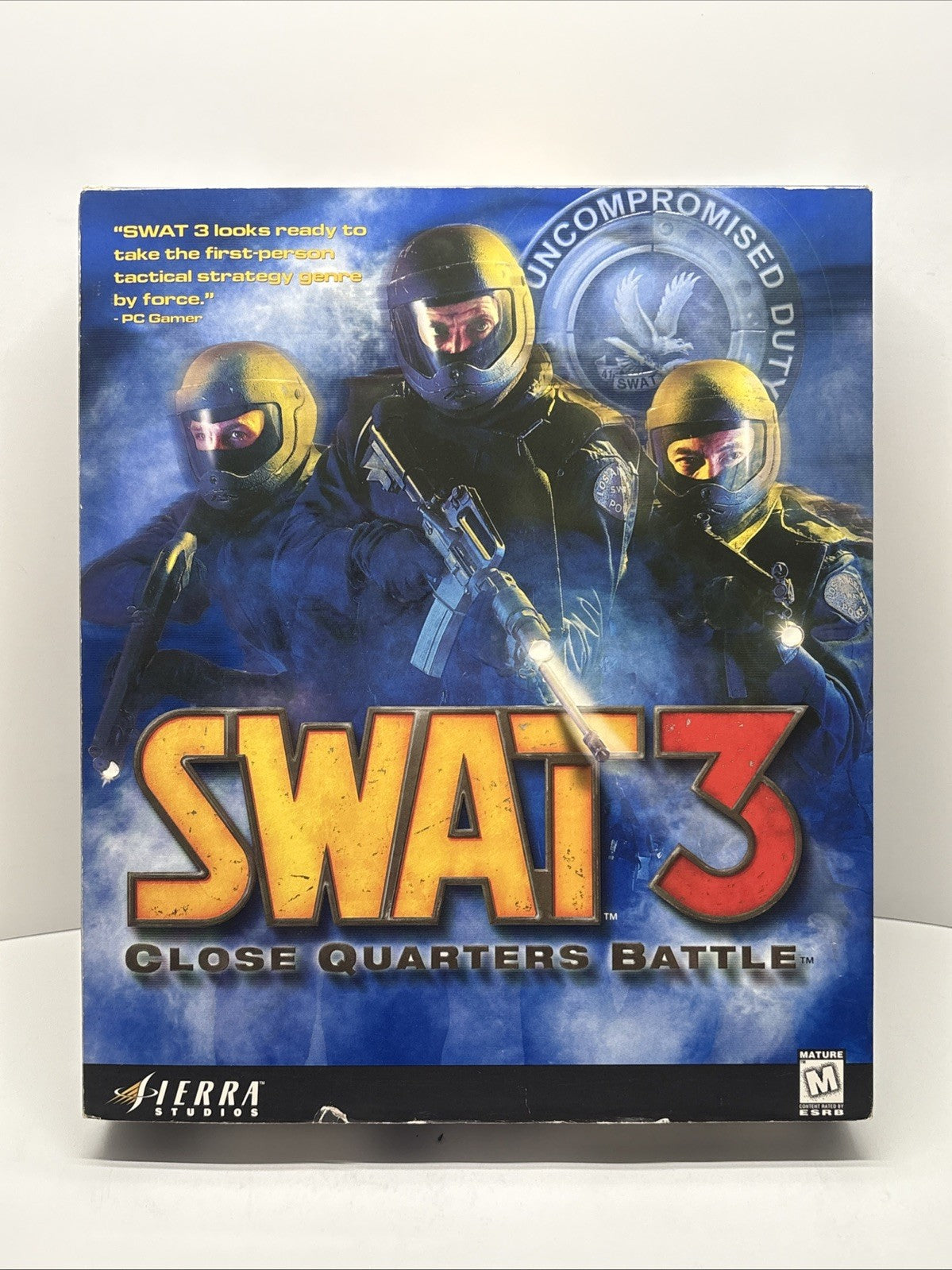 SWAT 3 Close Quarters Battle - Sierra Big Box Windows PC-CD Video Game 1999