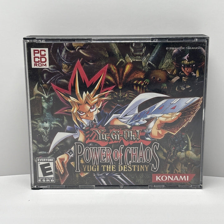 Konami Yu-Gi-Oh! Power of Chaos: Yugi the Destiny PC CD-ROM, with Manual