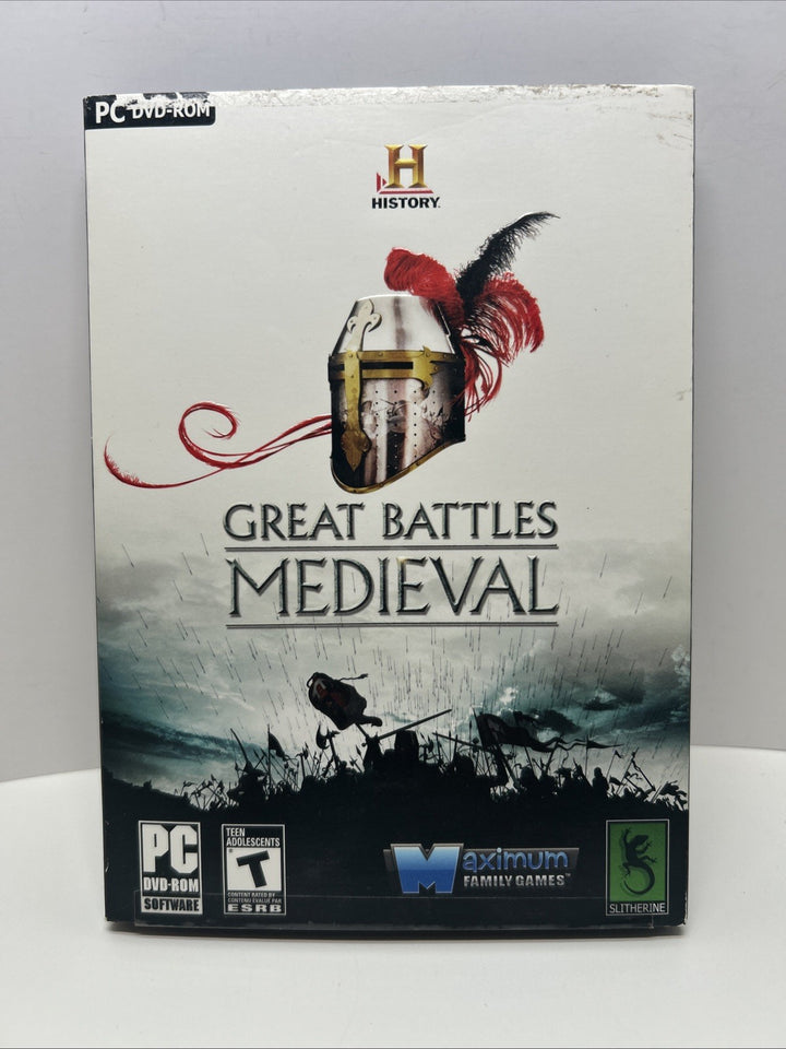 History Channel Great Battles PC Medieval Game DVD-ROM 2011