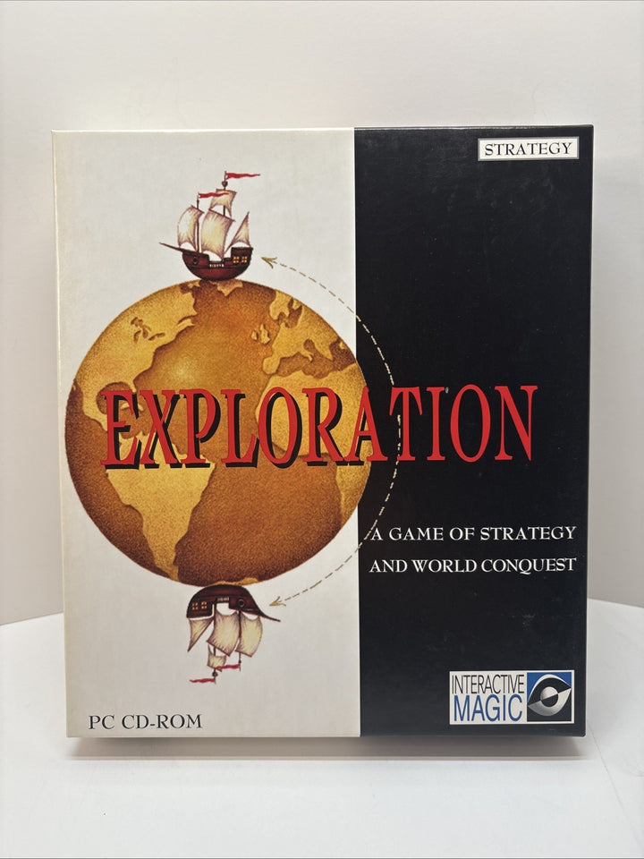 Exploration PC Big Box CIB – Complete w/ Manual + Inserts – Interactive Magic