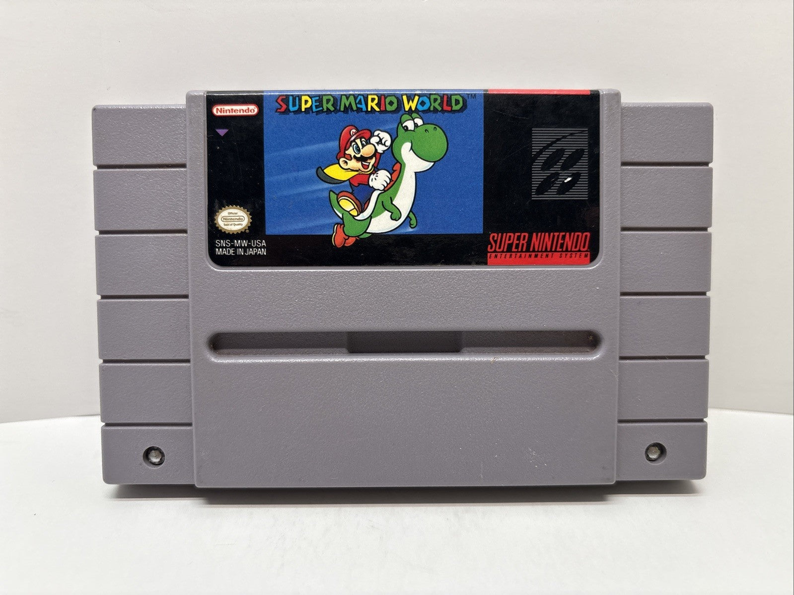 Super Mario World (Nintendo SNES, 1991) Authentic Cart Only Tested Working