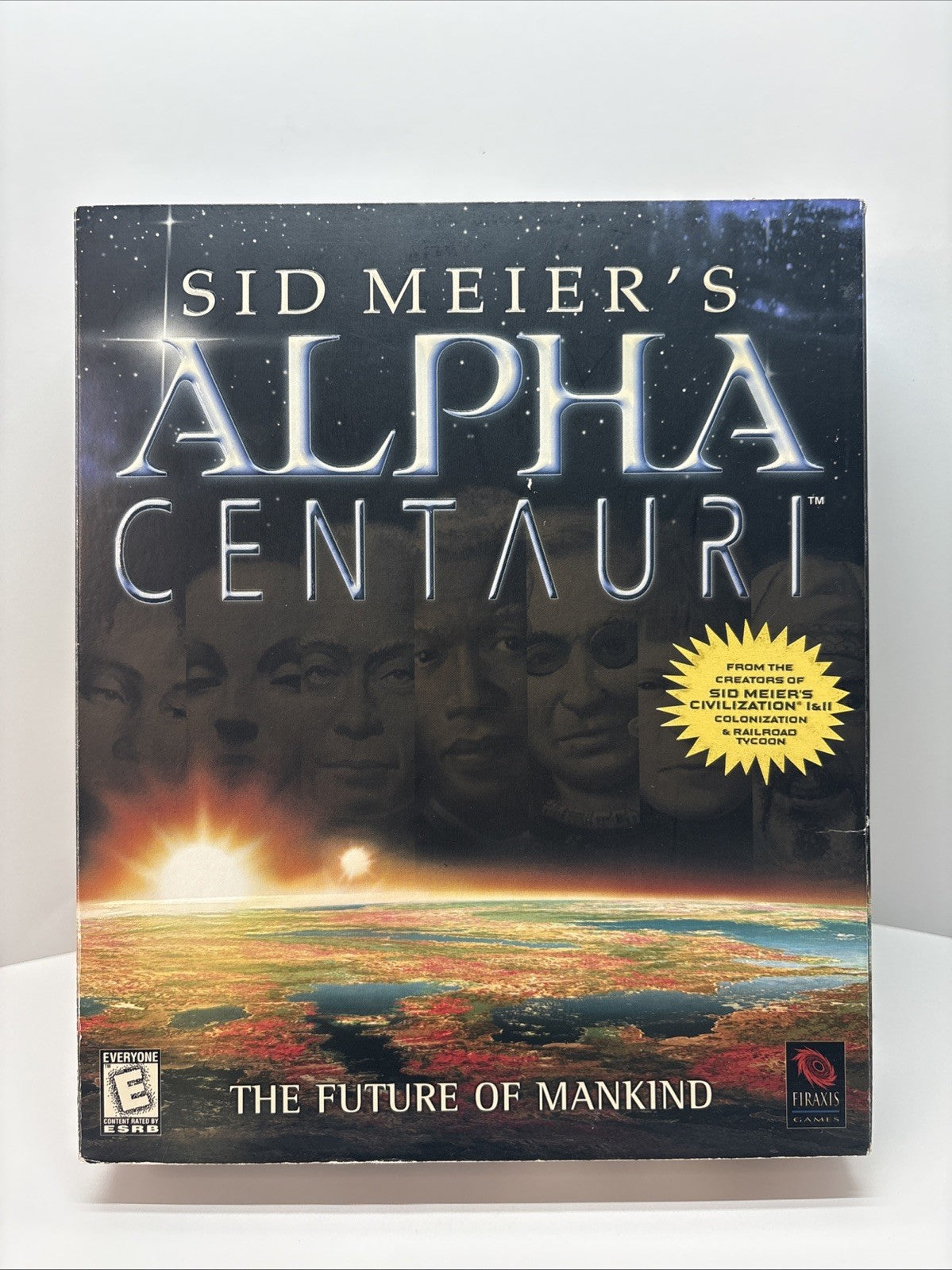 Sid Meier's Alpha Centauri (1999) PC CD-ROM Big Box