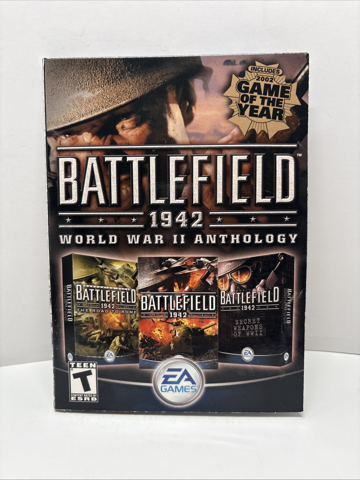 Battlefield 1942: World War II Anthology (PC, 2004) -Discs (4) In Sleeve