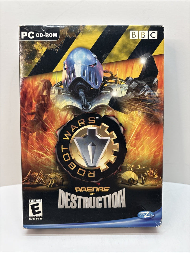 Robot Wars: Arenas Of Destruction (2001) PC CD-ROM Game - New Sealed