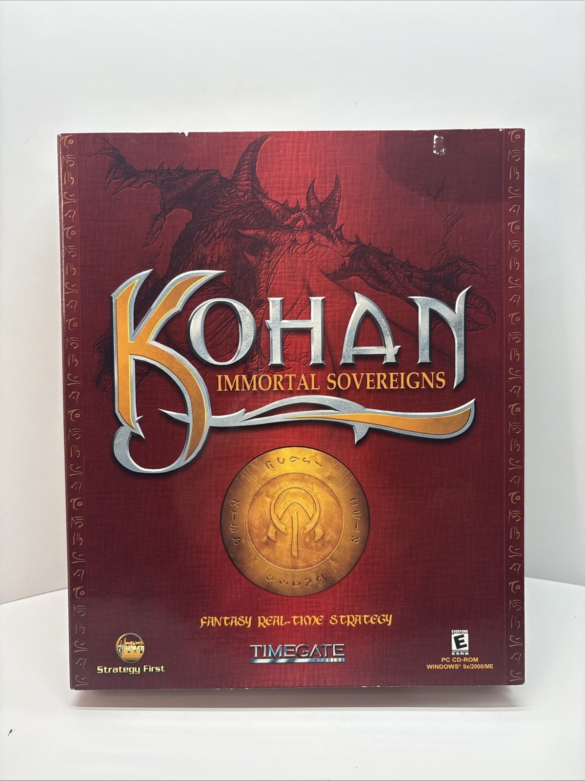Kohan: Immortal Sovereigns (2001) PC CD-ROM Big Box