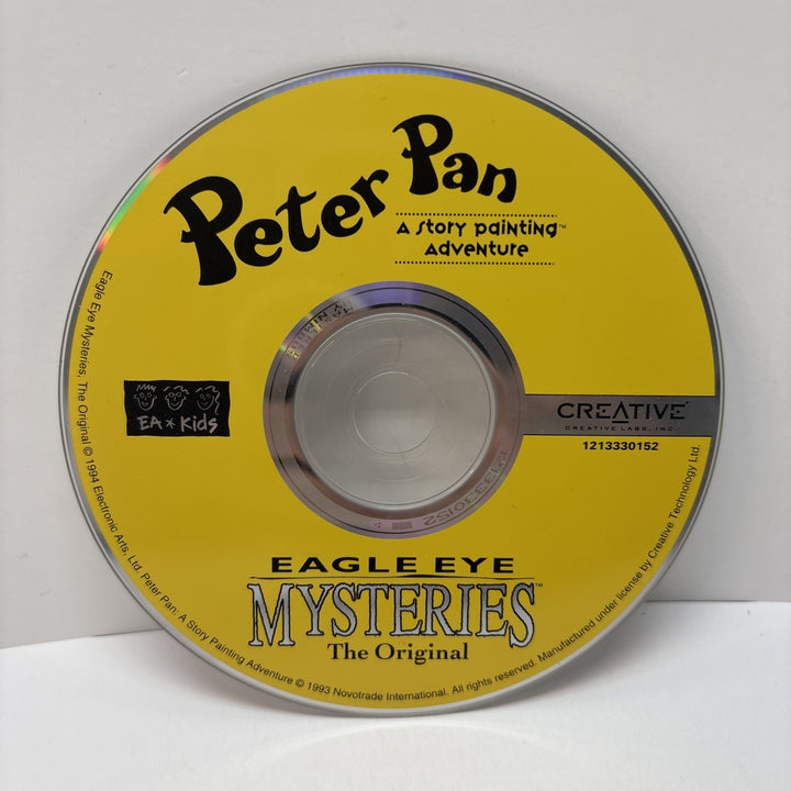Peter Pan: A Story Painting Adventure (1993) Eagle Eye Mysteries PC disc only