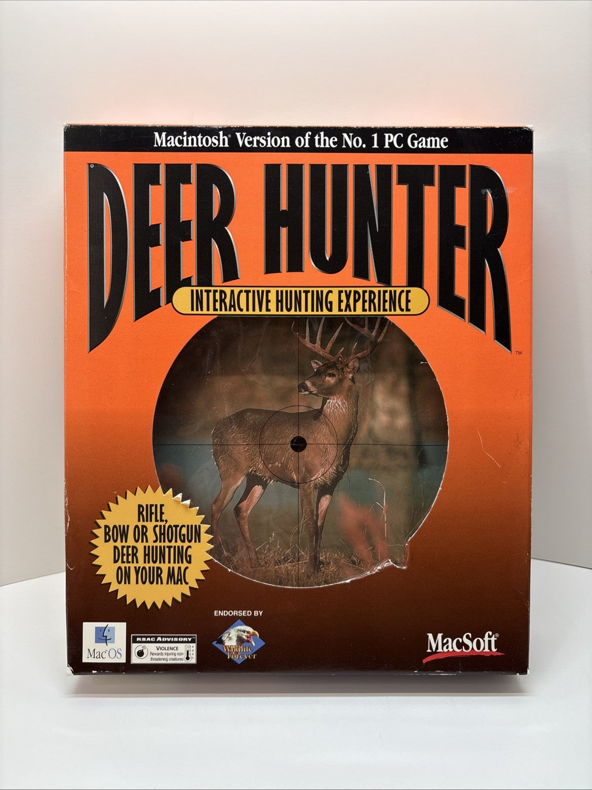 Deer Hunter Interactive Hunting Experience Big Box Apple Macintosh Mac SEALED