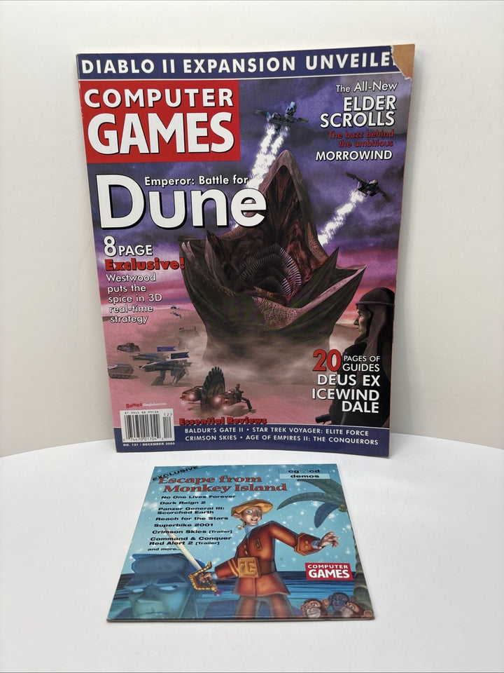Computer Games Magazine December 2000 Used – With Demo Disc