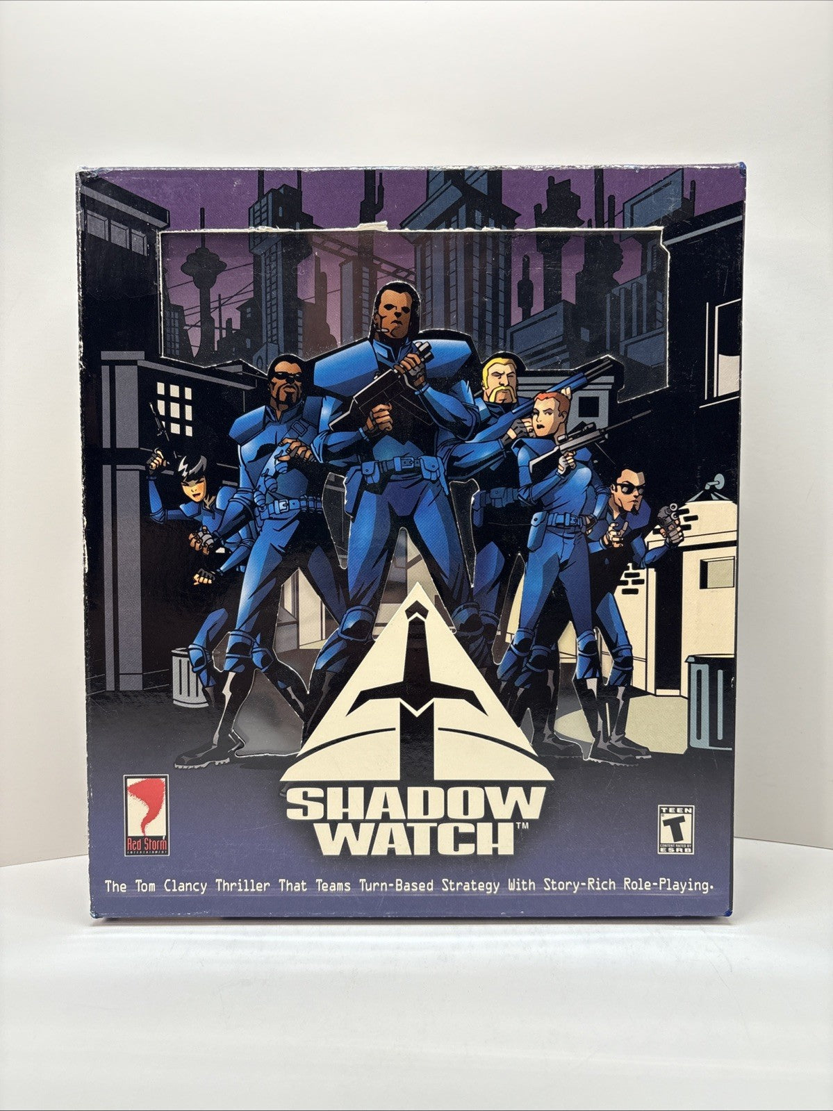 Shadow Watch (2000) – Big Box PC – Complete Red Storm – Tom Clancy TBS RPG