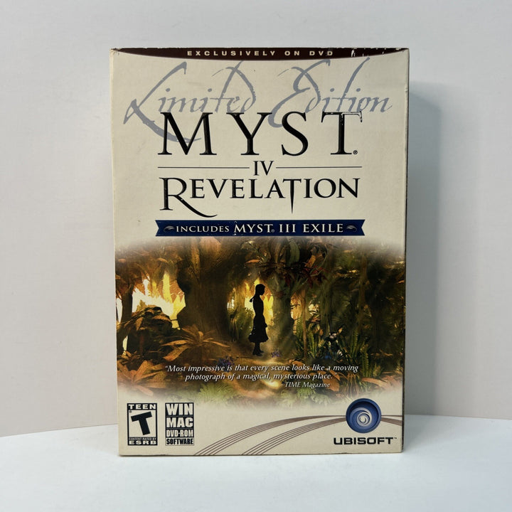 Myst IV: Revelation -- Limited Edition (Windows/Mac, 2004) DVD Exclusive