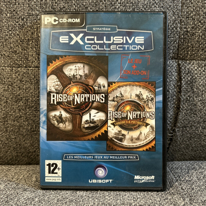 Rise of Nations Gold Edition + Thrones & Patriots Expansion (PC, 2004)