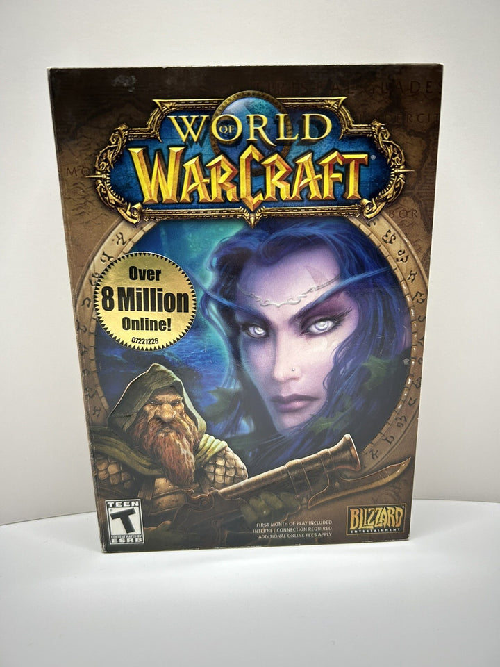 World of Warcraft + Burning Crusade Discs (PC, 2007)