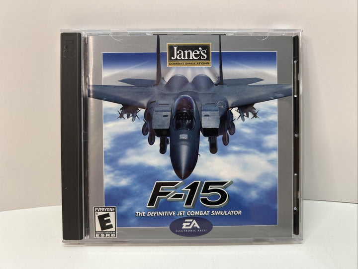 Jane's F-15 Jet Combat Flight Simulator PC Game Windows 95/98