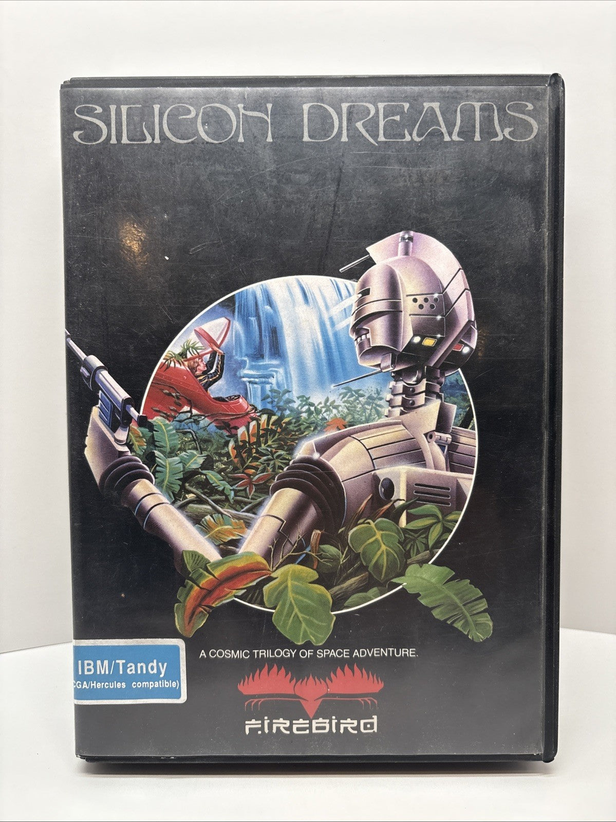 Silicon Dreams (1986) IBM PC Tandy 5.25" Disks - Firebird Kim Kimberley