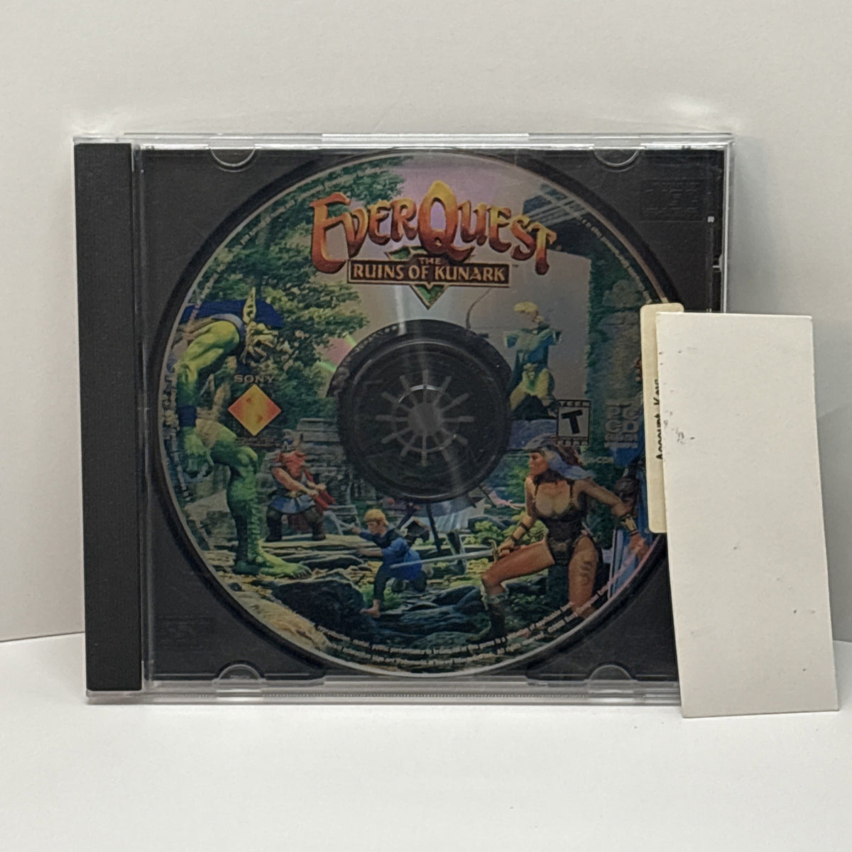 EverQuest: The Ruins of Kunark (PC 2000) Game Disk Only CD ROM Adventure Fantasy