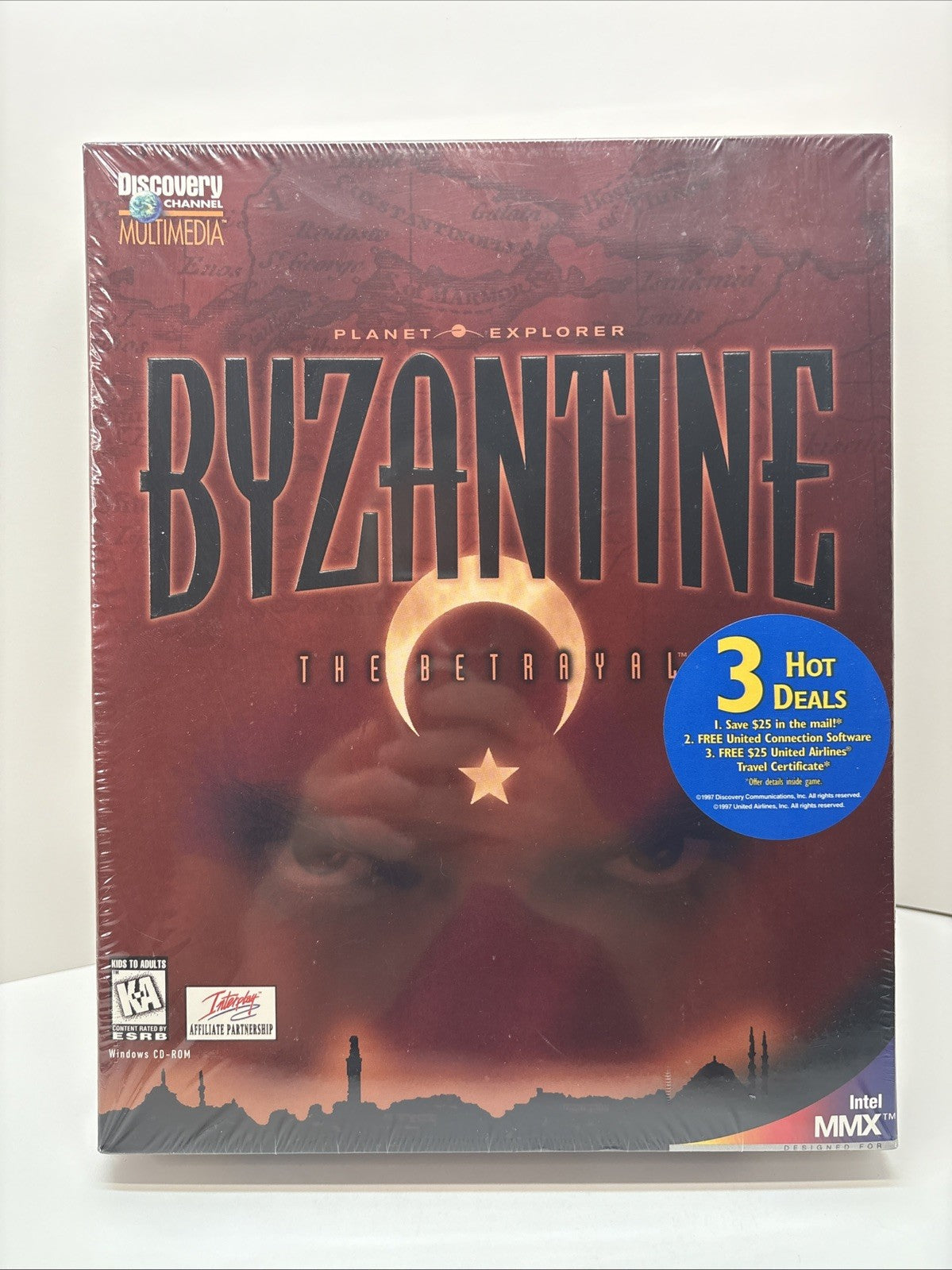 Byzantine: The Betrayal (PC, 1997, CD-ROM) Big Box Game - New Sealed