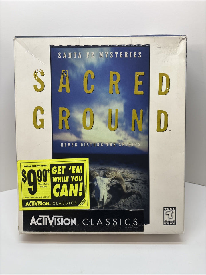 Santa Fe Mysteries Sacred Ground PC Big Box - Sealed Disc In Jewel Case