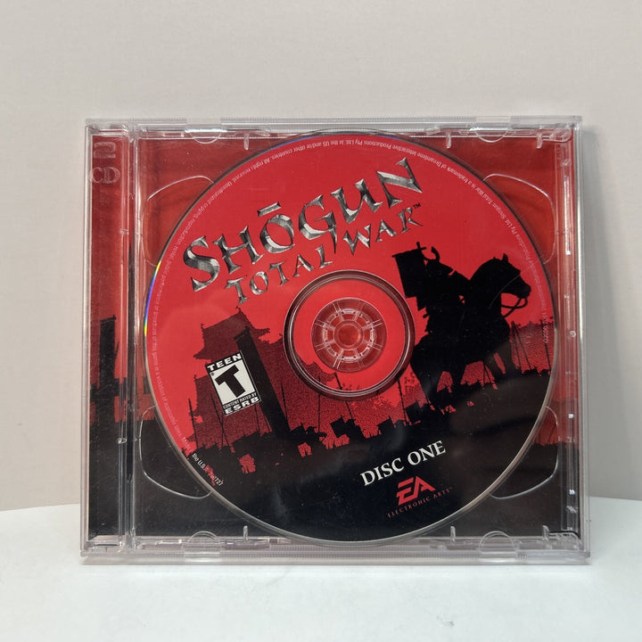 Shogun Total War PC game, two-disc set, 2002