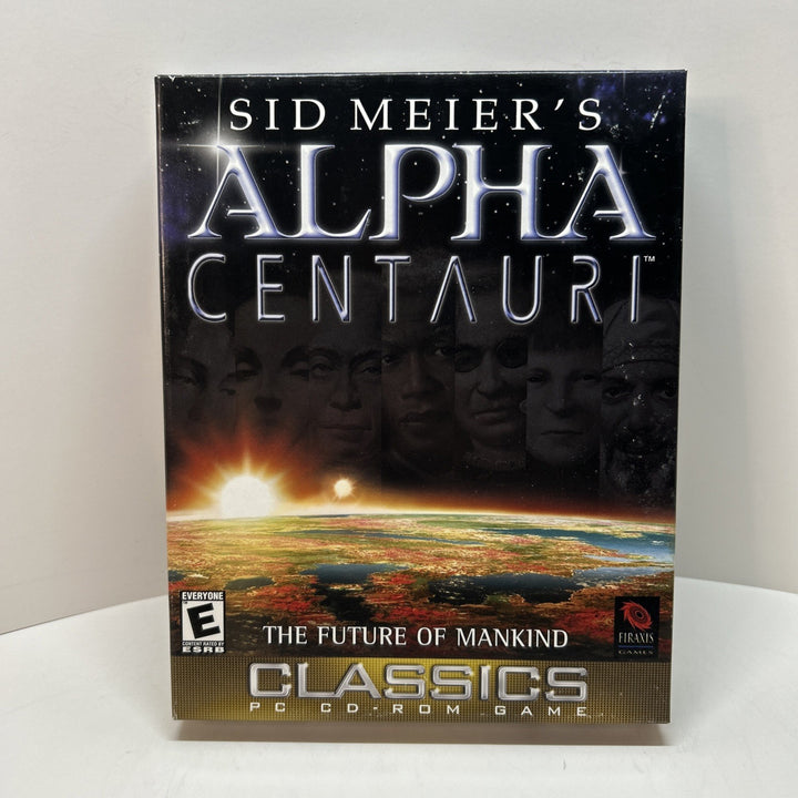 Sid Meier's Alpha Centauri Classics PC 2000 Big Box PC Game