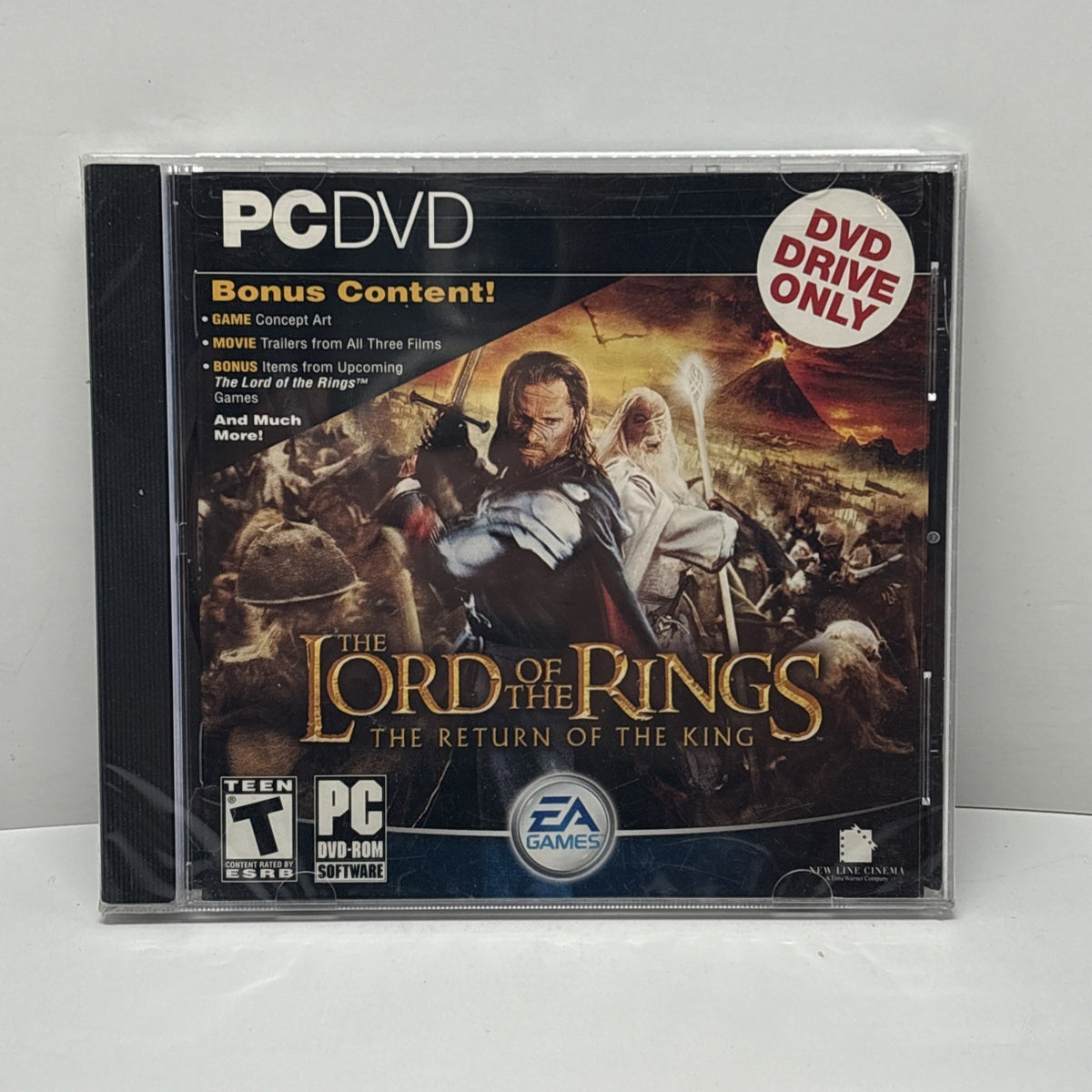 Lord of the Rings Return of the King (2004) PC DVD ROM • BRAND NEW SEALED