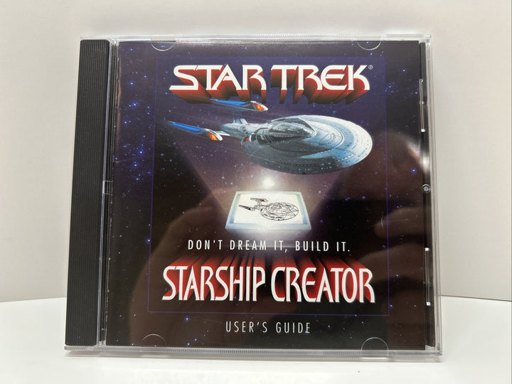 Star Trek StarShip Creator 1998 PC Game Windows/Macintosh Used