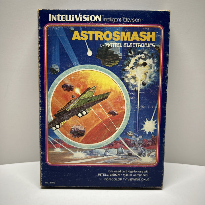 Astrosmash for Intellivision. See Picture For Box Condition