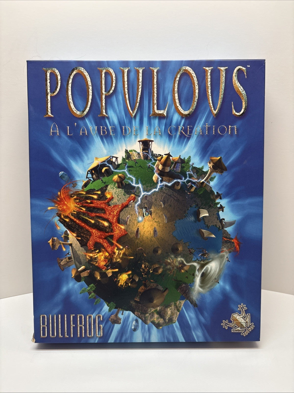POPULOUS The Beginning + Big Box PC\CD - French Français - Aube Creation
