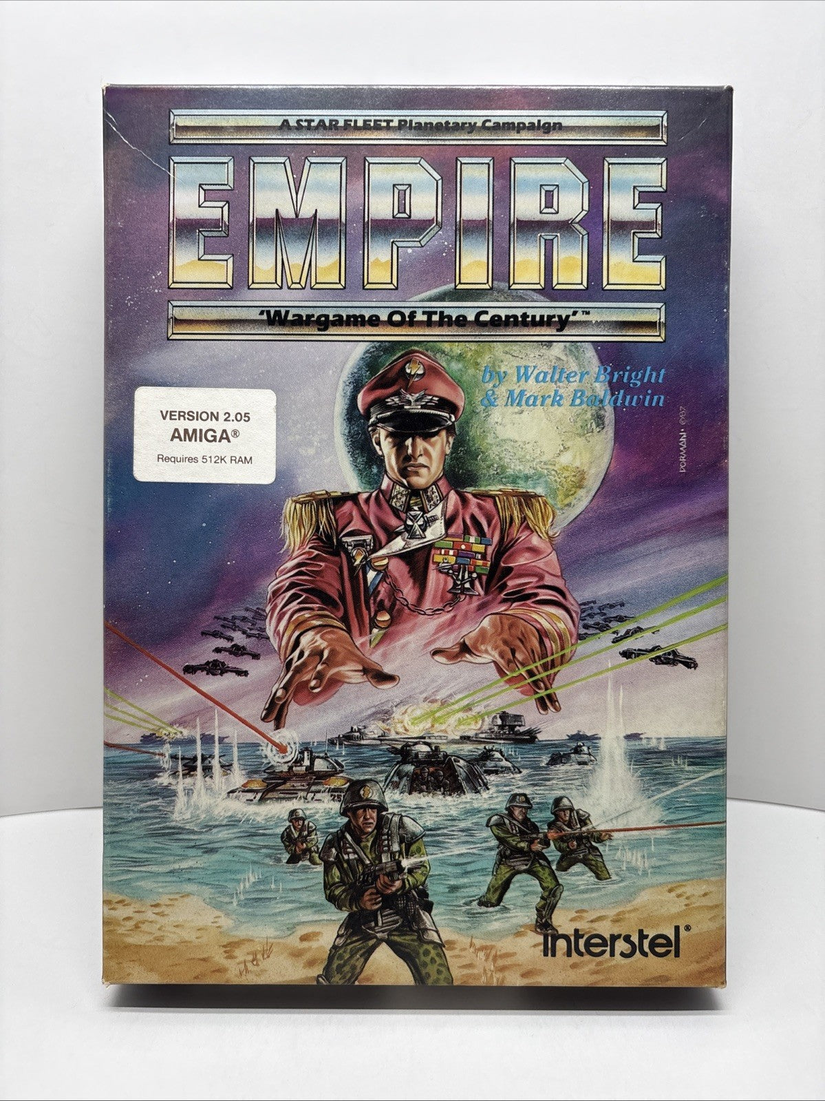 Empire Wargame of the Century (1987) Commodore Amiga Complete in Box