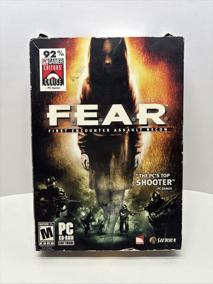 F.E.A.R.: First Encounter Assault Recon (Windows / PC, 2005)  5 Discs