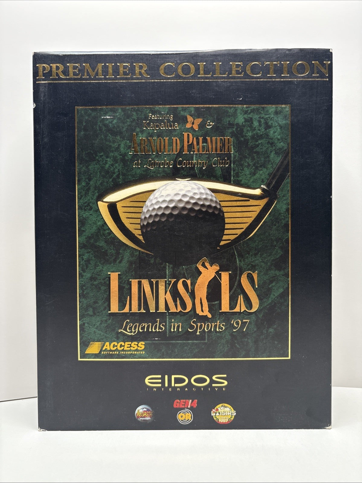 LINKS LS Legends in Sports '97 - Arnold Palmer PC CD-ROM Big Box -Premier French