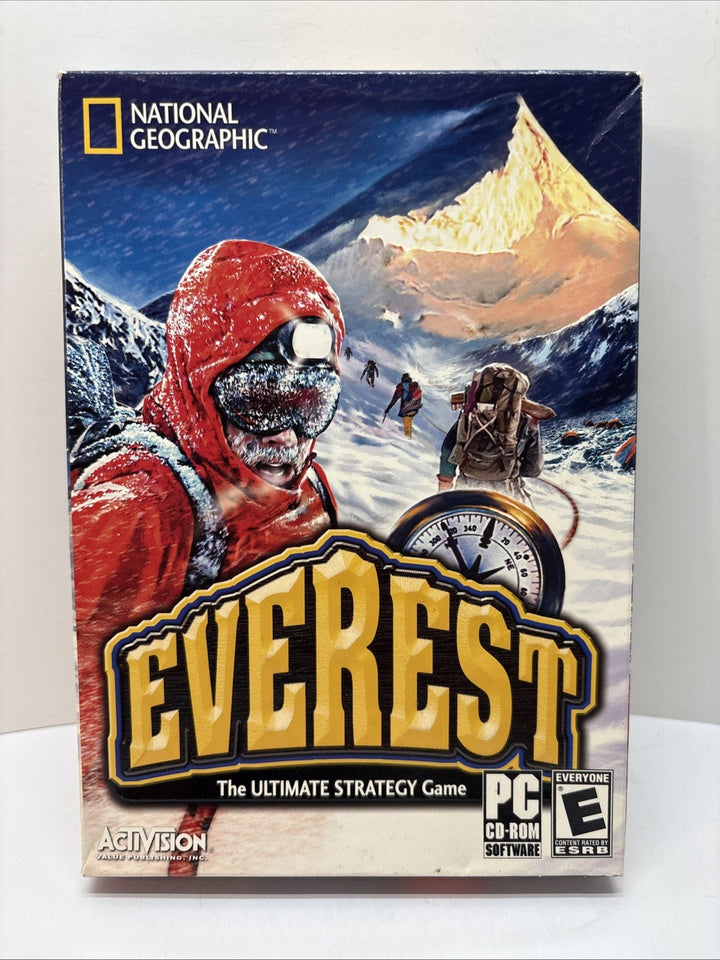 EVEREST: The Ultimate Strategy Game (2004) PC CD-ROM National Geographic SEALED