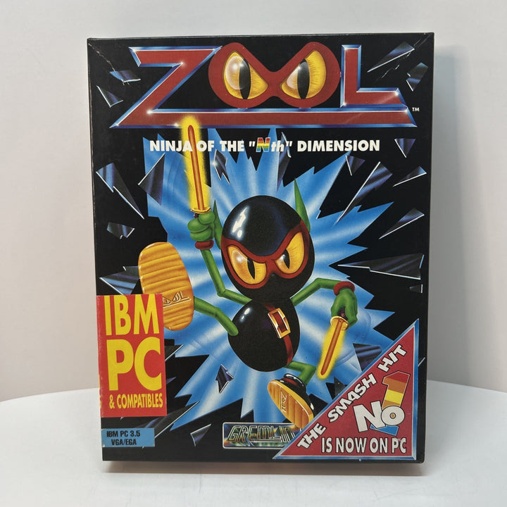 Zool Ninja Of The “Nth”  Dimension (1992) - IBM PC Big Box