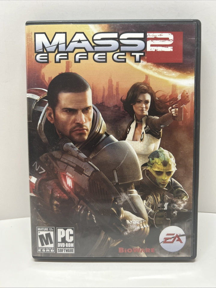Mass Effect 2 (PC DVD-ROM, 2010) CIB 2 Disc