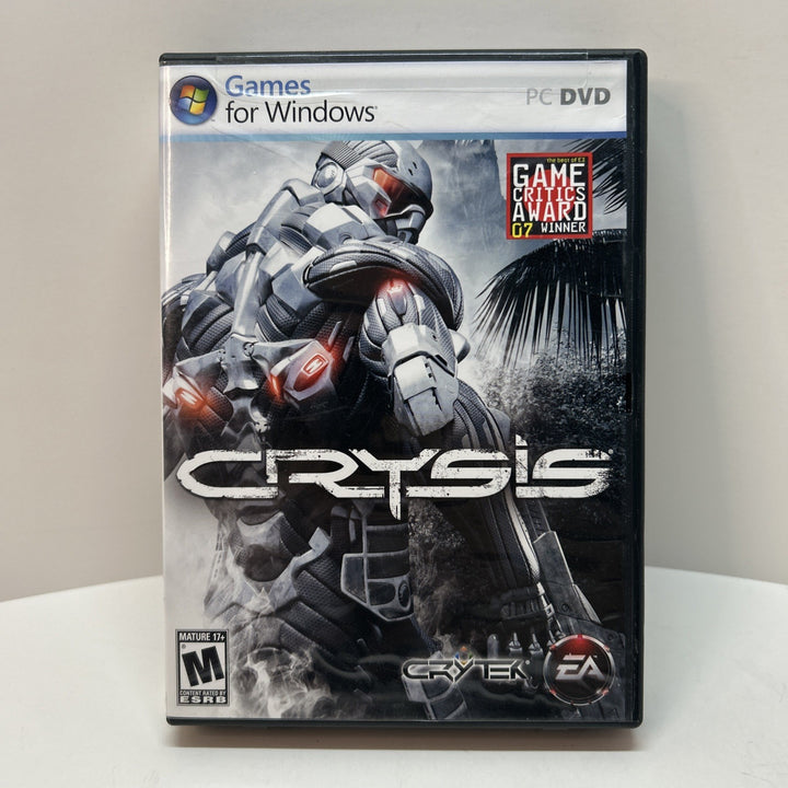 CRYSIS (2007) PC DVD ROM - Complete - CIB - Manual And Discs Are Special Edition