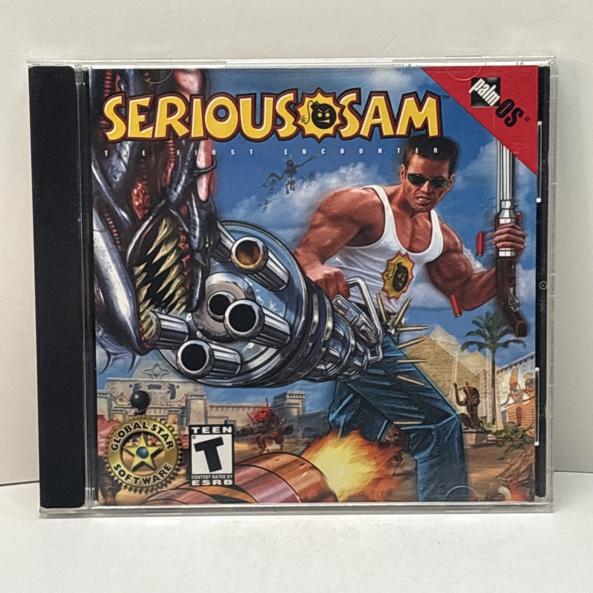 Serious Sam for Palm OS (2001) Video Game - CD-ROM- Global Star Software
