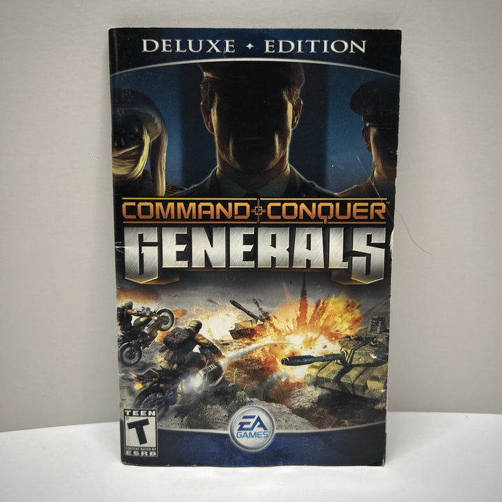 Command & Conquer Generals Deluxe Edition (PC) Manual Only