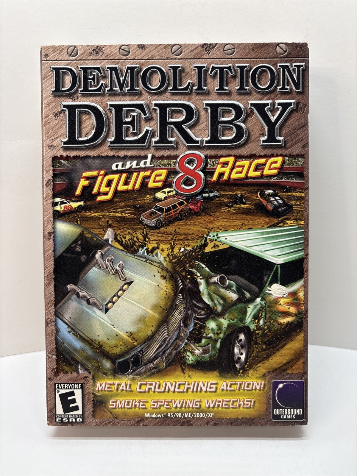 Demolition Derby and Figure 8 Race (2002) PC CD-ROM Small Box - New Sealed