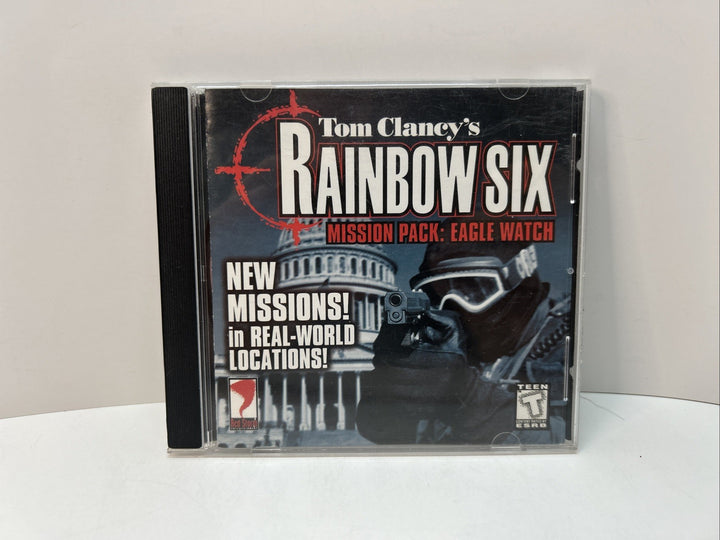 Tom Clancys Rainbow Six Mission Pack Eagle Watch PC Game - No Back Cover