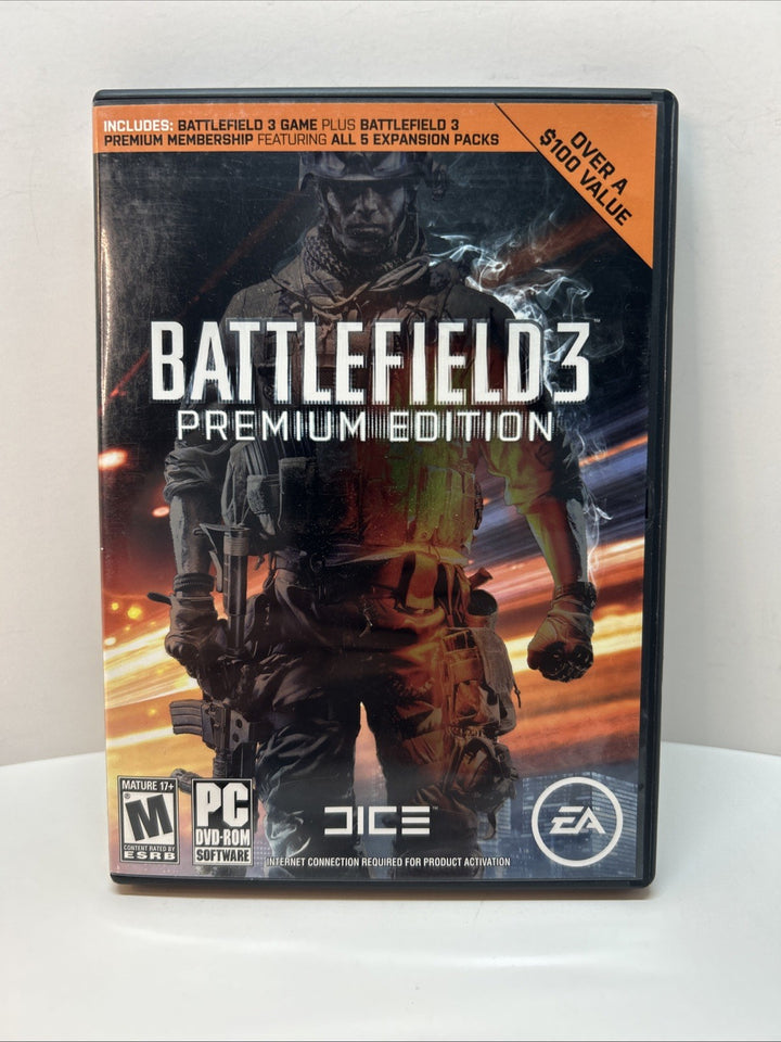 Battlefield 3: Premium Edition (PC, 2012)